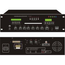 Art System Y-500FUCM, 5 zonas, usb, cd, radio,4-16ohm,70/100v 520w